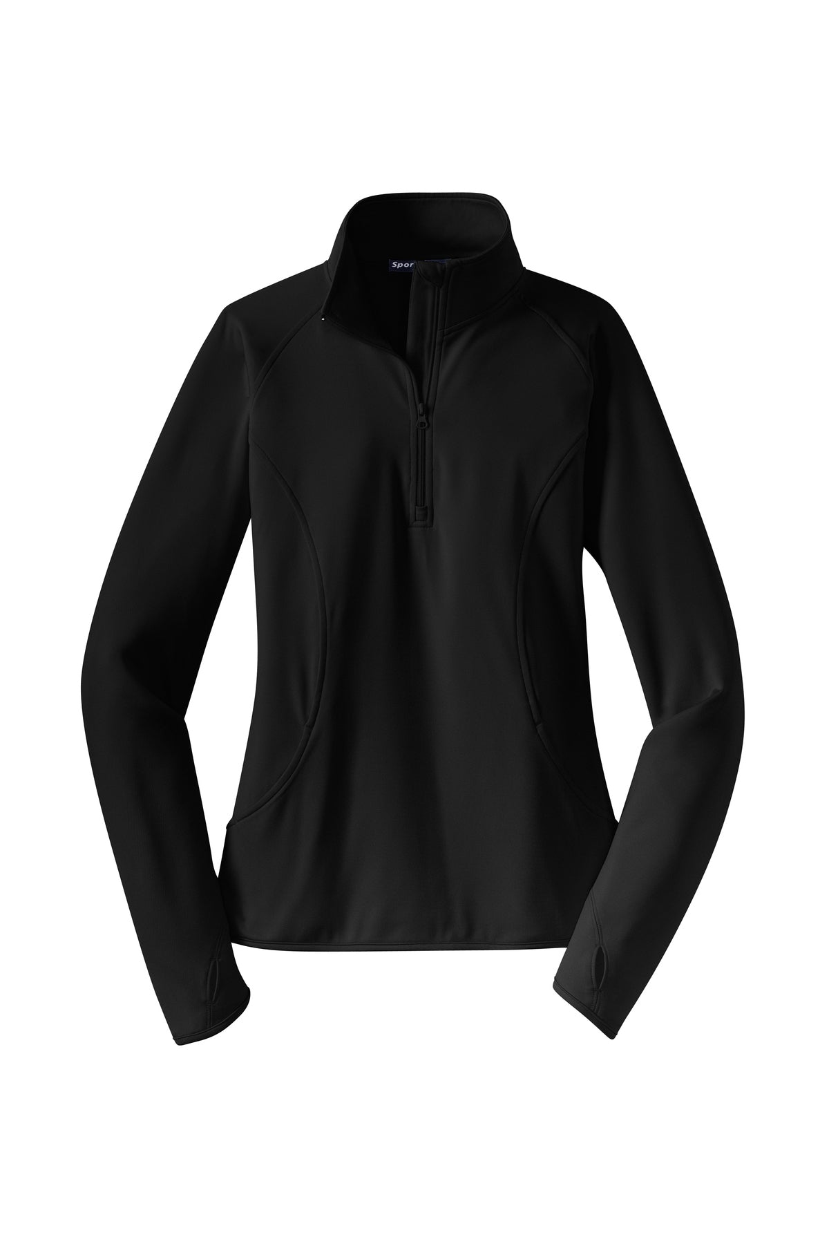 Sport-Tek® Ladies Sport-Wick® Stretch 1/2-Zip Pullover – SolutionHealth