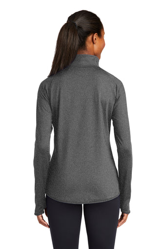 Sport-Tek® Ladies Sport-Wick® Stretch 1/2-Zip Pullover
