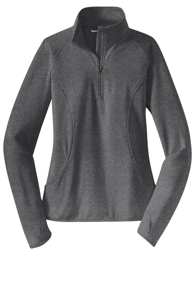 Sport-Tek® Ladies Sport-Wick® Stretch 1/2-Zip Pullover