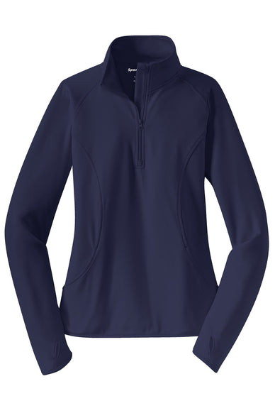 Sport-Tek® Ladies Sport-Wick® Stretch 1/2-Zip Pullover