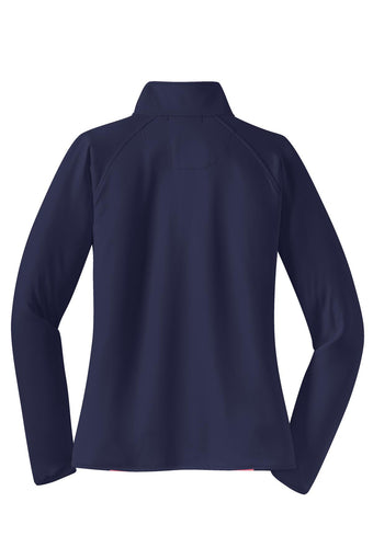 Sport-Tek® Ladies Sport-Wick® Stretch 1/2-Zip Pullover