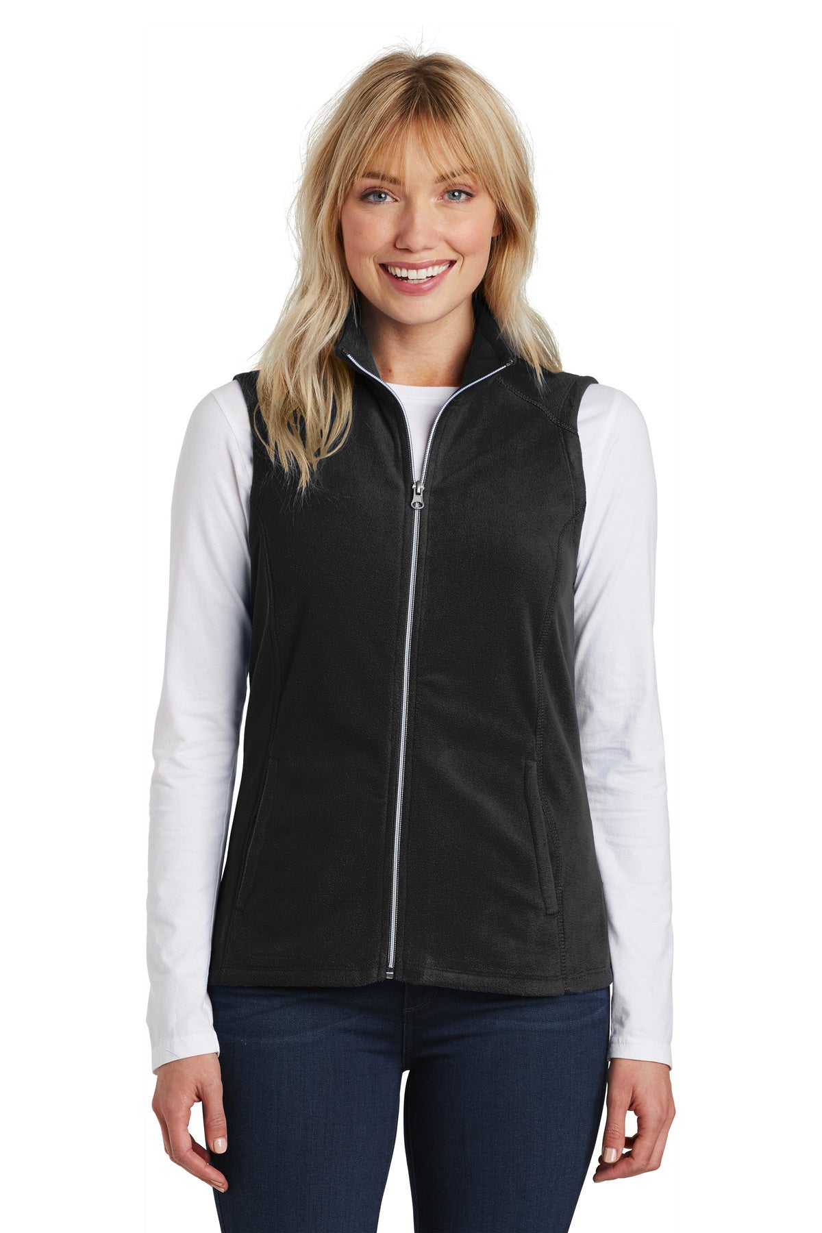 Port Authority® Ladies Microfleece Vest – SolutionHealth