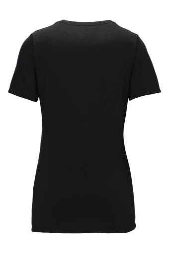 Nike Ladies Dri-FIT Cotton/Poly Scoop Neck Tee