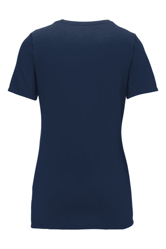 Nike Ladies Dri-FIT Cotton/Poly Scoop Neck Tee