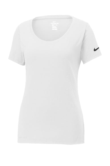 Nike Ladies Dri-FIT Cotton/Poly Scoop Neck Tee