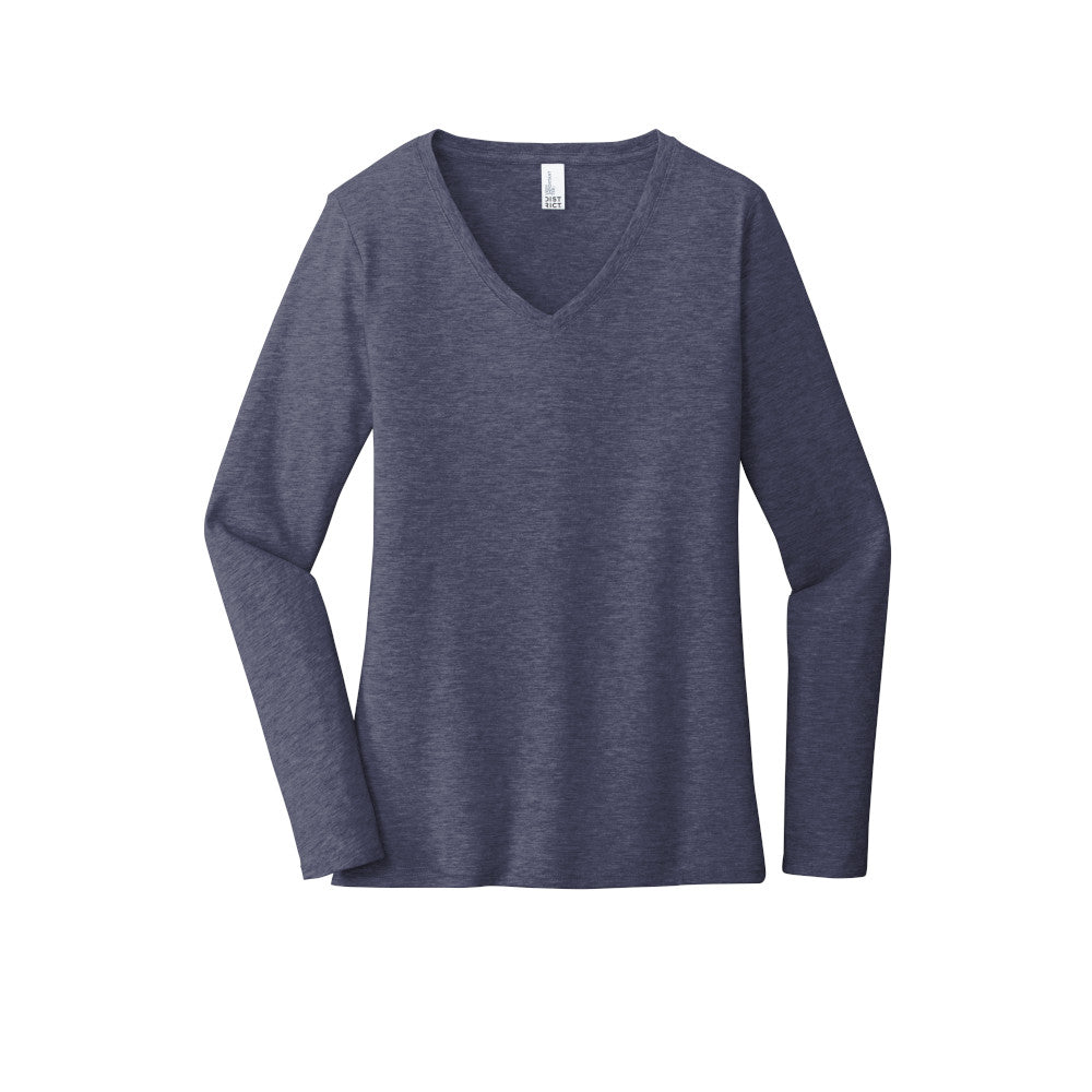 District ® Women’s Very Important Tee ® Long Sleeve V-Neck – SolutionHealth