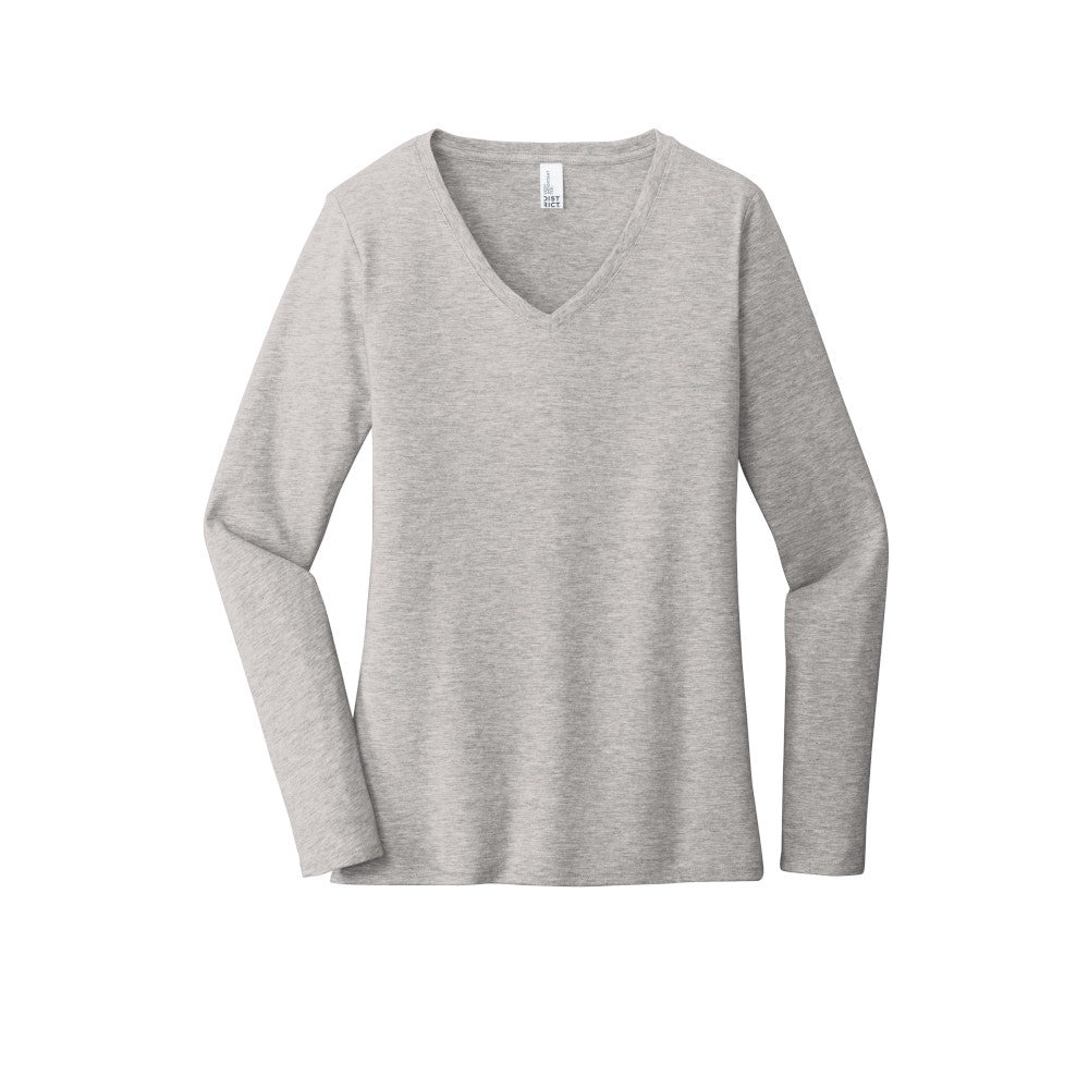 District ® Women’s Very Important Tee ® Long Sleeve V-Neck – SolutionHealth