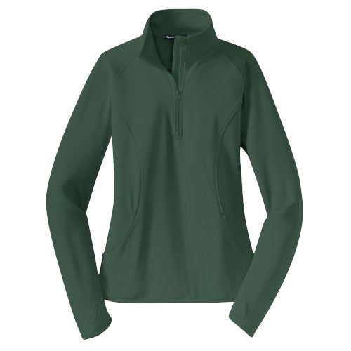 Sport-Tek® Ladies Sport-Wick® Stretch 1/2-Zip Pullover