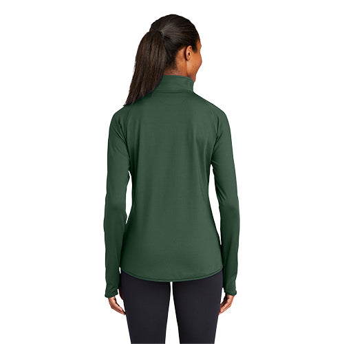 Sport-Tek® Ladies Sport-Wick® Stretch 1/2-Zip Pullover