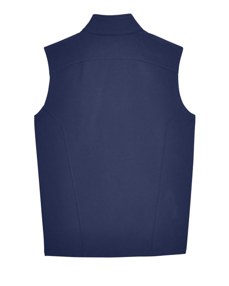 Core 365 Men's Cruise Two-Layer Fleece Bonded Soft Shell Vest