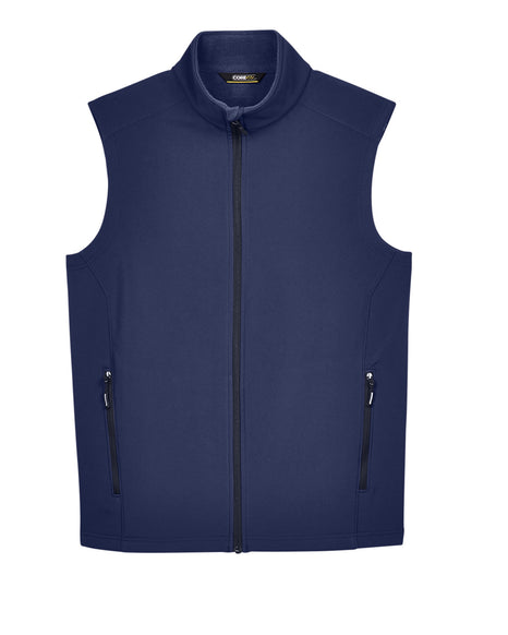 Core 365 Men's Cruise Two-Layer Fleece Bonded Soft Shell Vest
