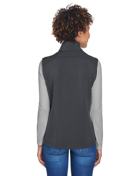 Core 365 Ladies' Cruise Two-Layer Fleece Bonded Soft Shell Vest