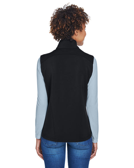 Core 365 Ladies' Cruise Two-Layer Fleece Bonded Soft Shell Vest
