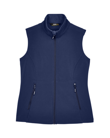 Core 365 Ladies' Cruise Two-Layer Fleece Bonded Soft Shell Vest