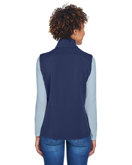 Core 365 Ladies' Cruise Two-Layer Fleece Bonded Soft Shell Vest